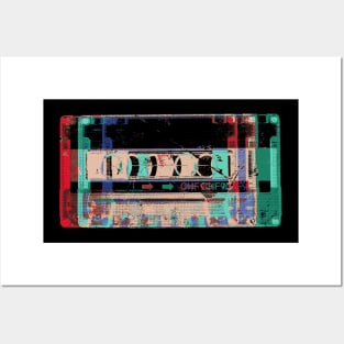 Mix Tape Glitch Posters and Art
